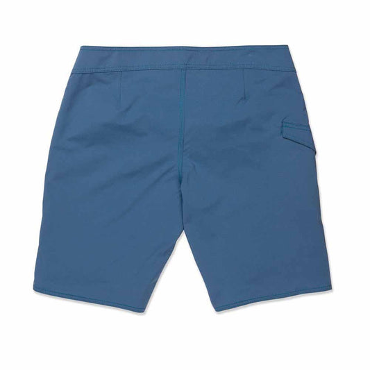 Volcom Lido Solid Modern Shorts Trunks Aged Indigo Blue