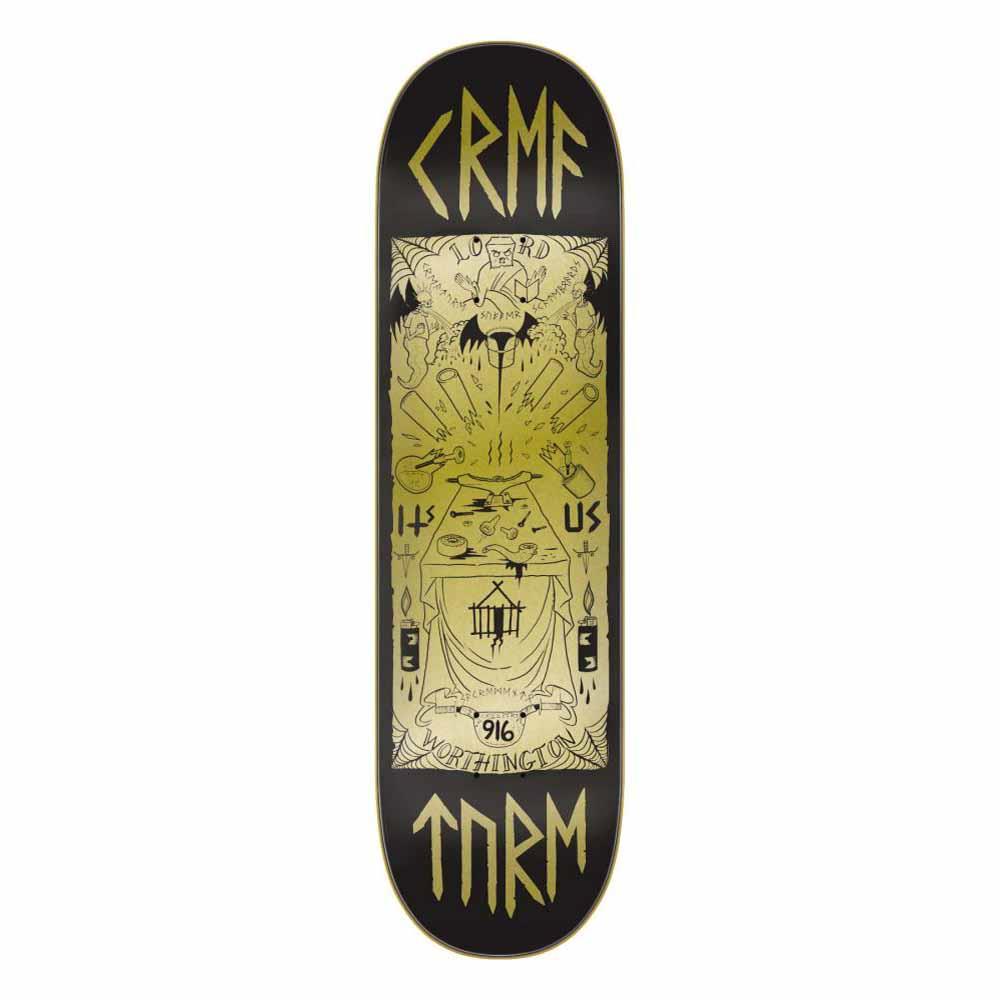 Creature Pro Skateboard Deck Worthington Altar Black/Gold 8.6"