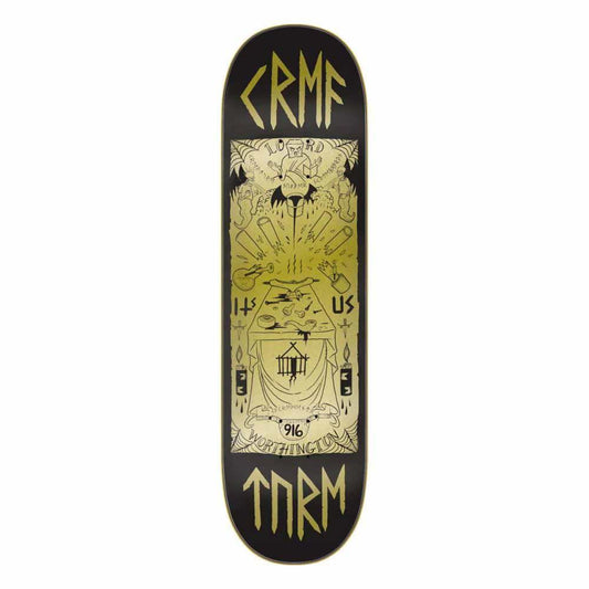 Creature Pro Skateboard Deck Worthington Altar Black/Gold 8.6"