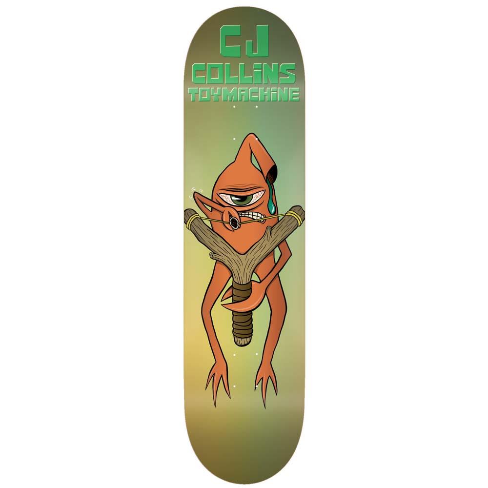 Toy Machine CJ Sling Shot Skateboard Deck 8"