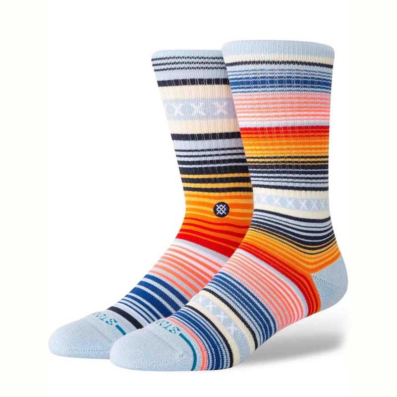 Stance Socks Curren Light Crew Socks Ice Blue Large