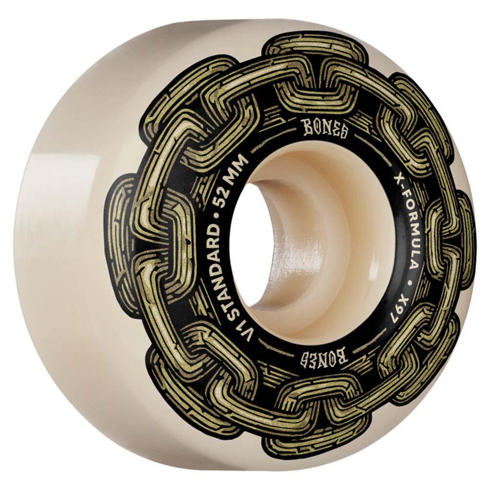 BONES X-Formula Gold Chain Standard V1 Skateboard Wheels 52mm 97A
