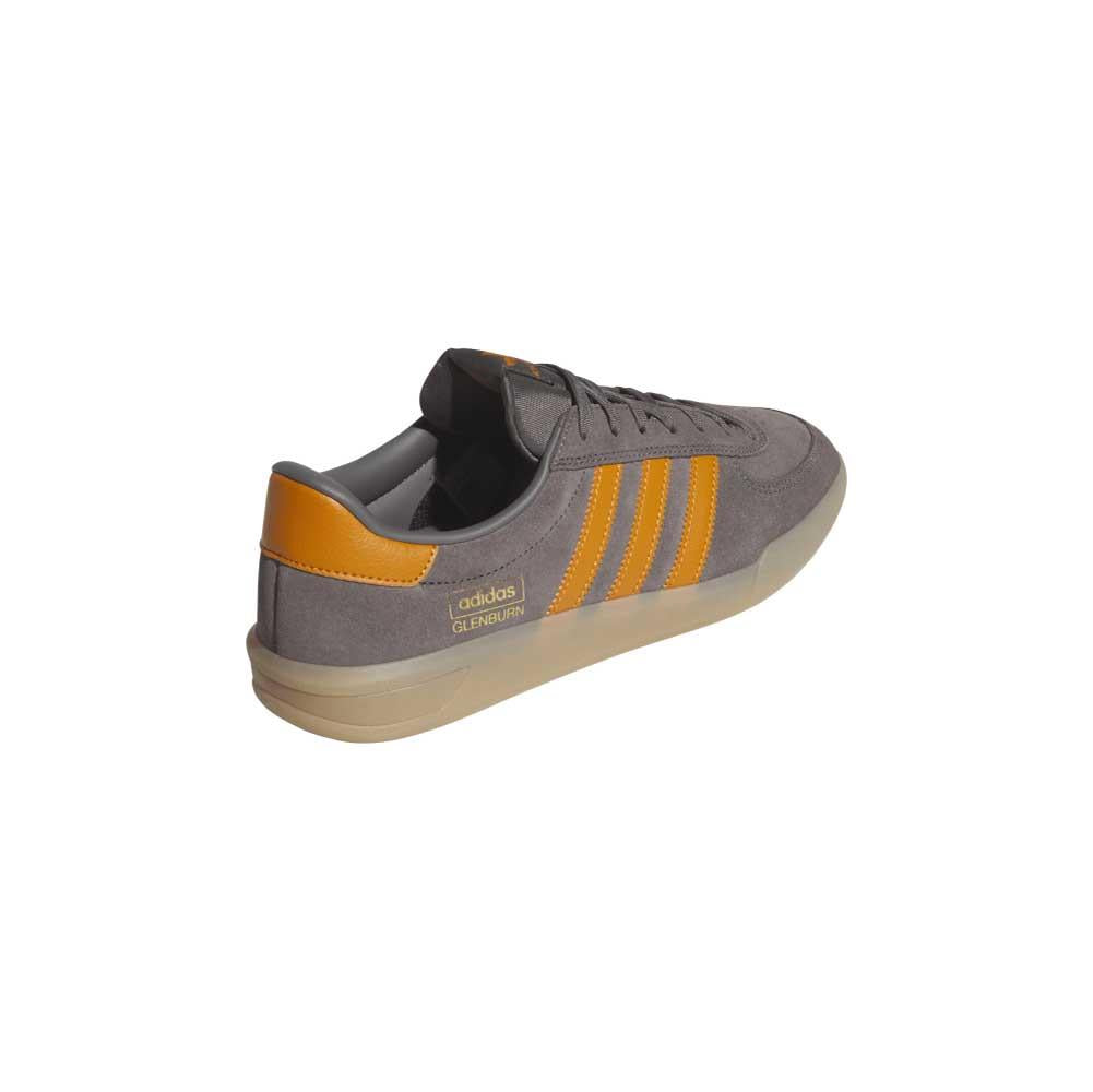 Adidas Skateboarding Glenburn Skate Shoes Charcoal Rustic Orange Gum