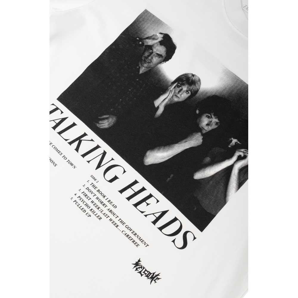 Welcome Skateboards X Talking Heads Track List T-Shirt White