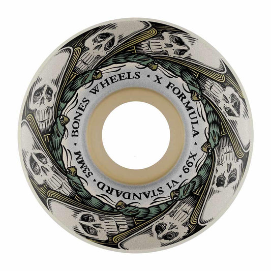 BONES Skateboard Wheels Butterfly Effect 99A V1 Standard X 99 53mm