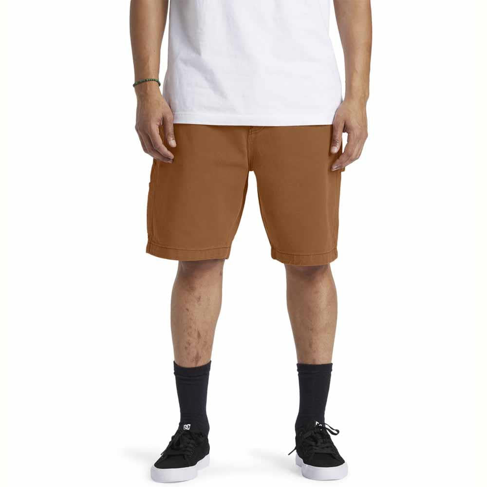 DC Shoes Baggy Shorts Brown Overdye