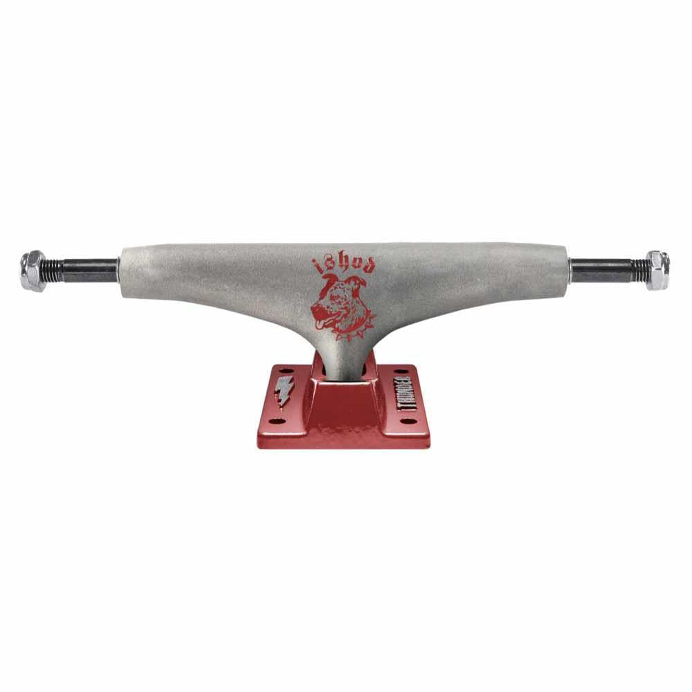 Thunder 149 H Skateboard Trucks Ishod Dawg Team Raw/Burgundy 149mm