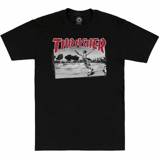 Thrasher Magazine Jake Dish T-shirt Black