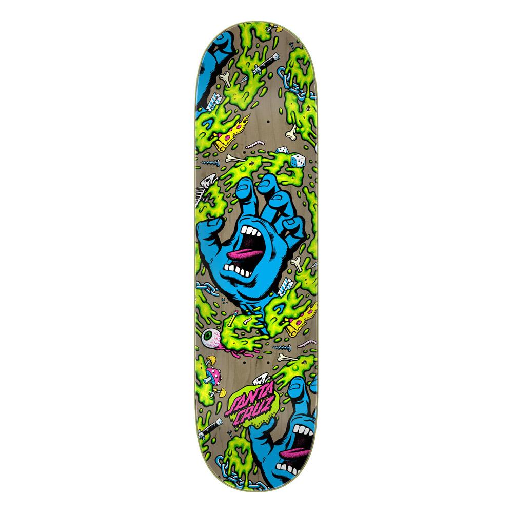 Santa Cruz Slime Scream Skateboard Deck Green 8.25"