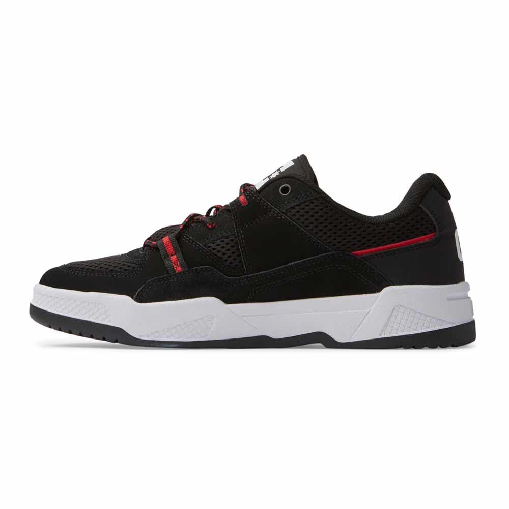 Dc Shoes Construct Black Hot Coral Skate Shoes