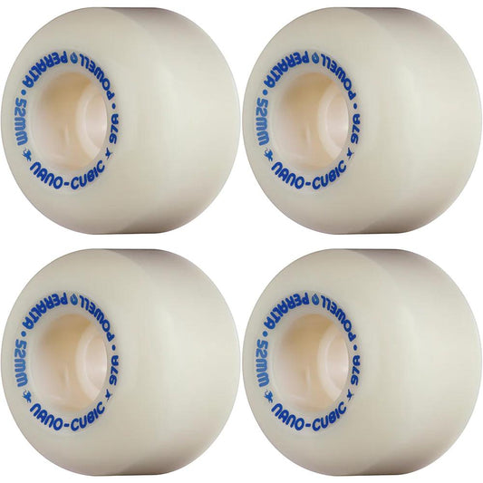 Powell Peralta Dragon Formula Skateboard Wheels AA Nano Cubic 52mm x 36mm 97A Off White