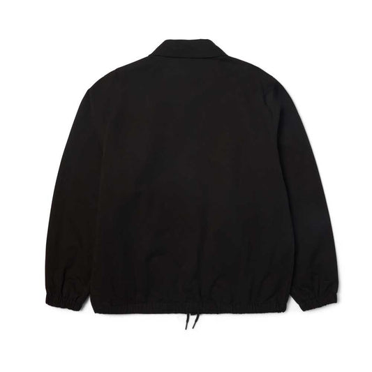 Huf 89 Twill Coaches Jacket Black White