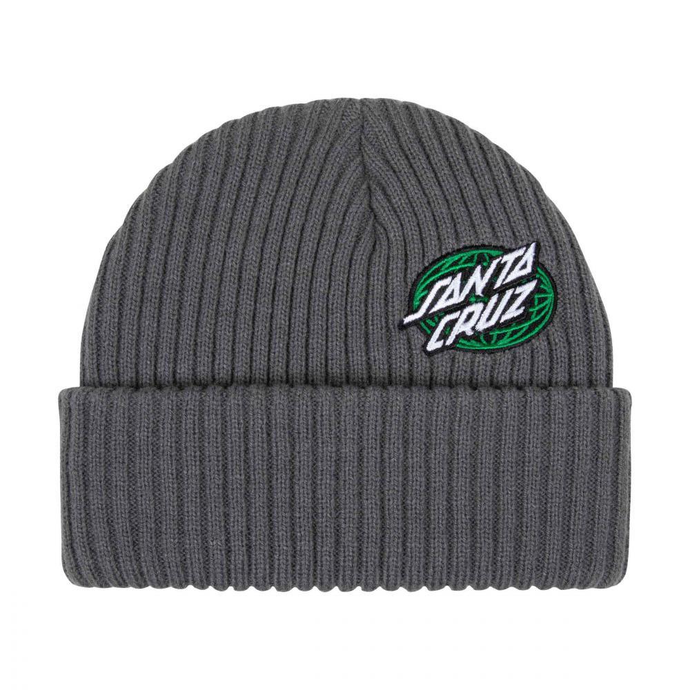 Santa Cruz Beanie Global Oval Dot Beanie Storm Grey One Size