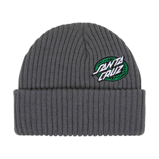 Santa Cruz Beanie Global Oval Dot Beanie Storm Grey One Size