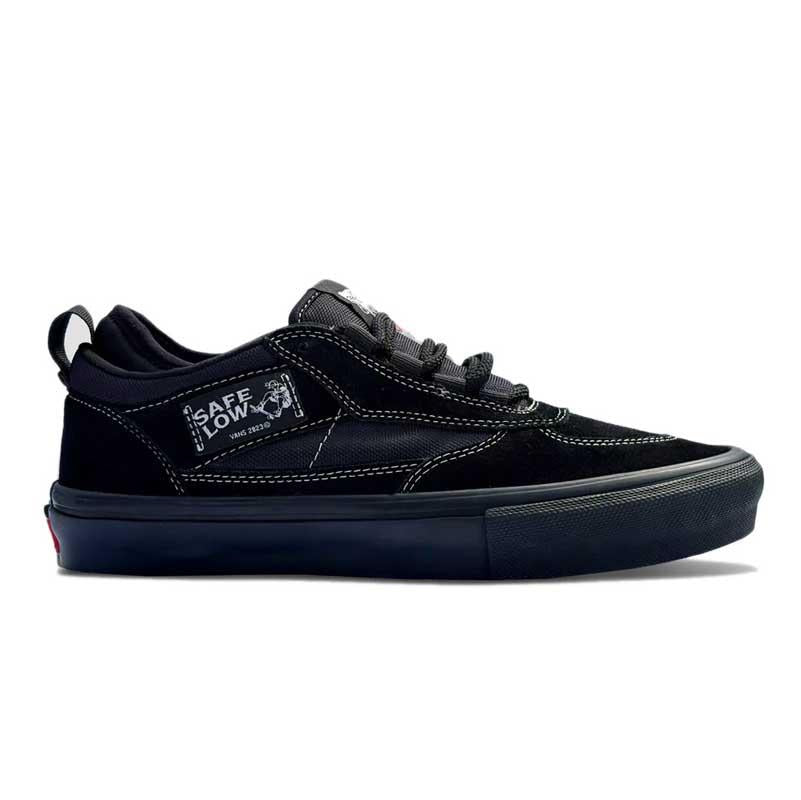 Vans Skate Safe Low Black Black Skate Shoes