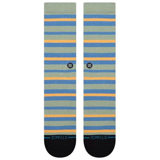 Stance Socks Brett Crew Light Green UK 7-11