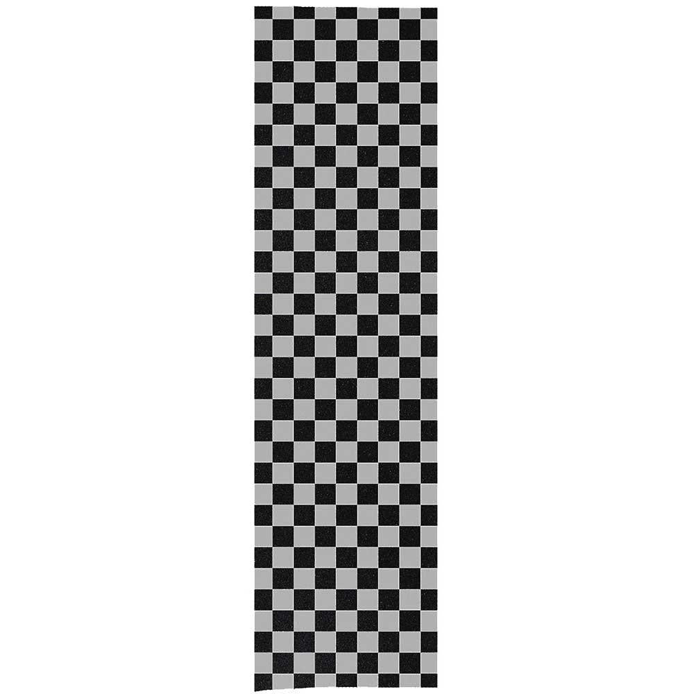 Enuff Skateboards Checkered Grey Skateboard Griptape 33" x 9"