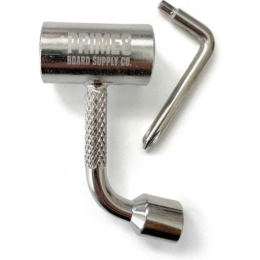 PRIME8 Coin Pocket Skate Tool Silver