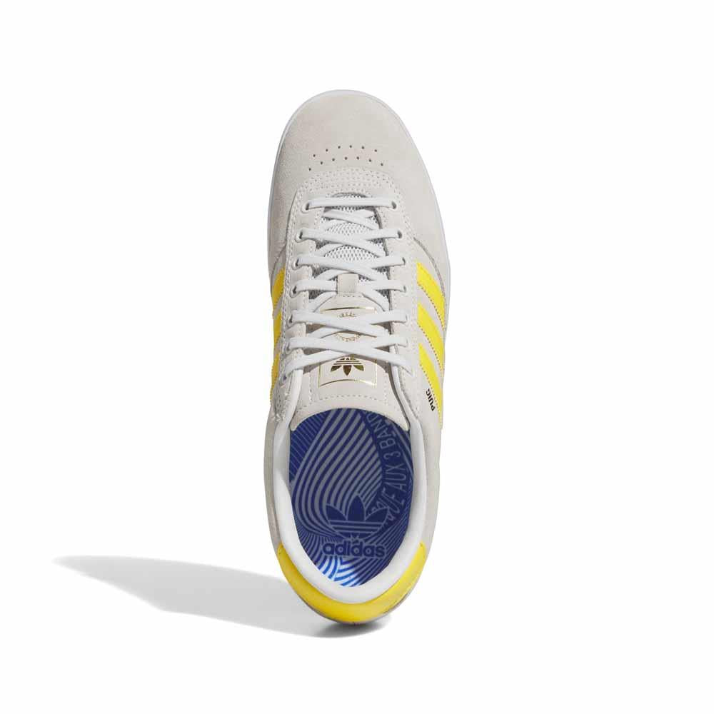 Adidas Skateboarding Puig Indoor Crystal White Bold Gold Feather White