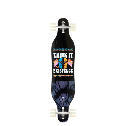 Arbor Performance Boss Dog Artist Axis Black Complete Cruiser Skateboard 37 IN