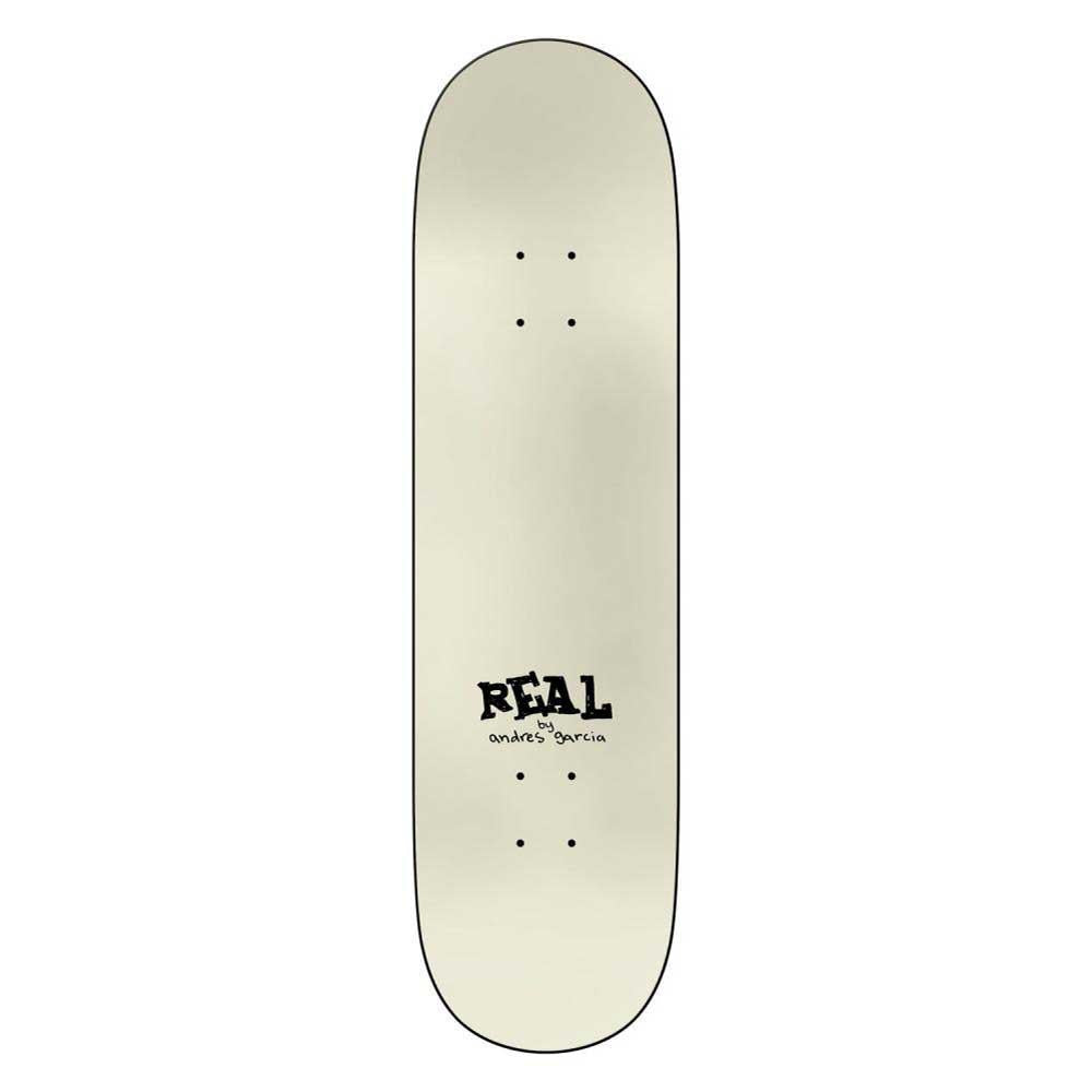 Real Skateboard Skateboard Deck Ishod Home Twin Tail Cream 8.25 "