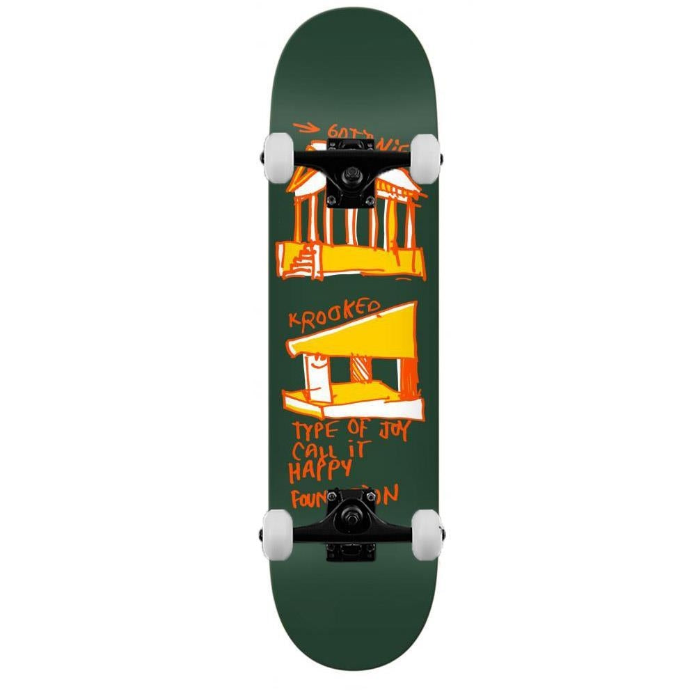 Krooked Pro Complete Skateboard Gottwig Arch Green 8.38"