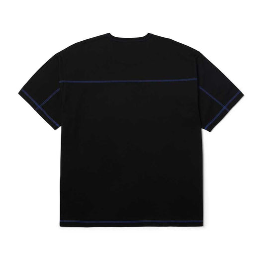 Huf Legacy Football Tee Black
