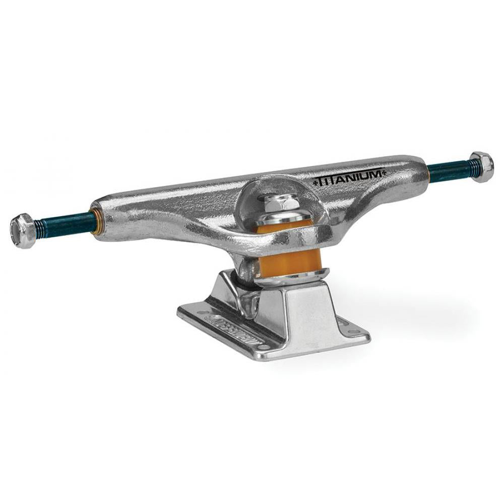 Indy Forged Titanium Stage 11 Skateboard Trucks Standard Silver 129mm