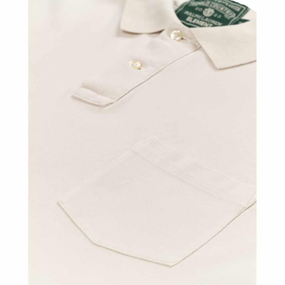 Element X Polo Ralph Lauren Pocket Polo White Ecru