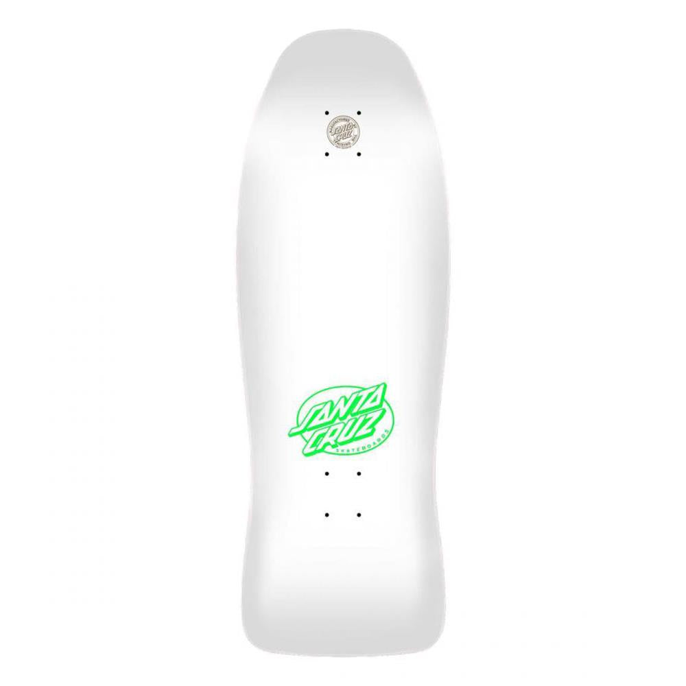 Santa Cruz Reissue Skateboard Deck Kendall End of the World White Multi 10"