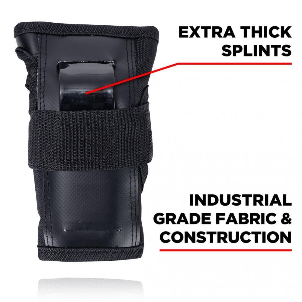 187 Killer Pads Wrist Guards Black Adult