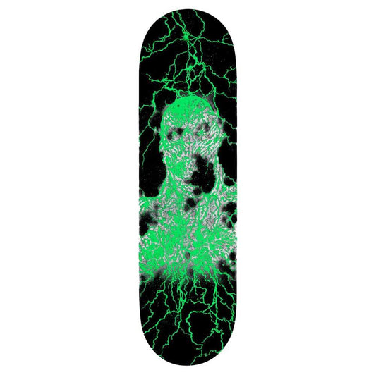 Santa Cruz X Stranger Things Vecna Skateboard Deck Black Green 8.5"