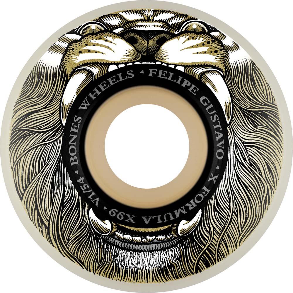 BONES X-Formula Gustavo Mane Event V1 Standard Skateboard Wheels 54mm 99A