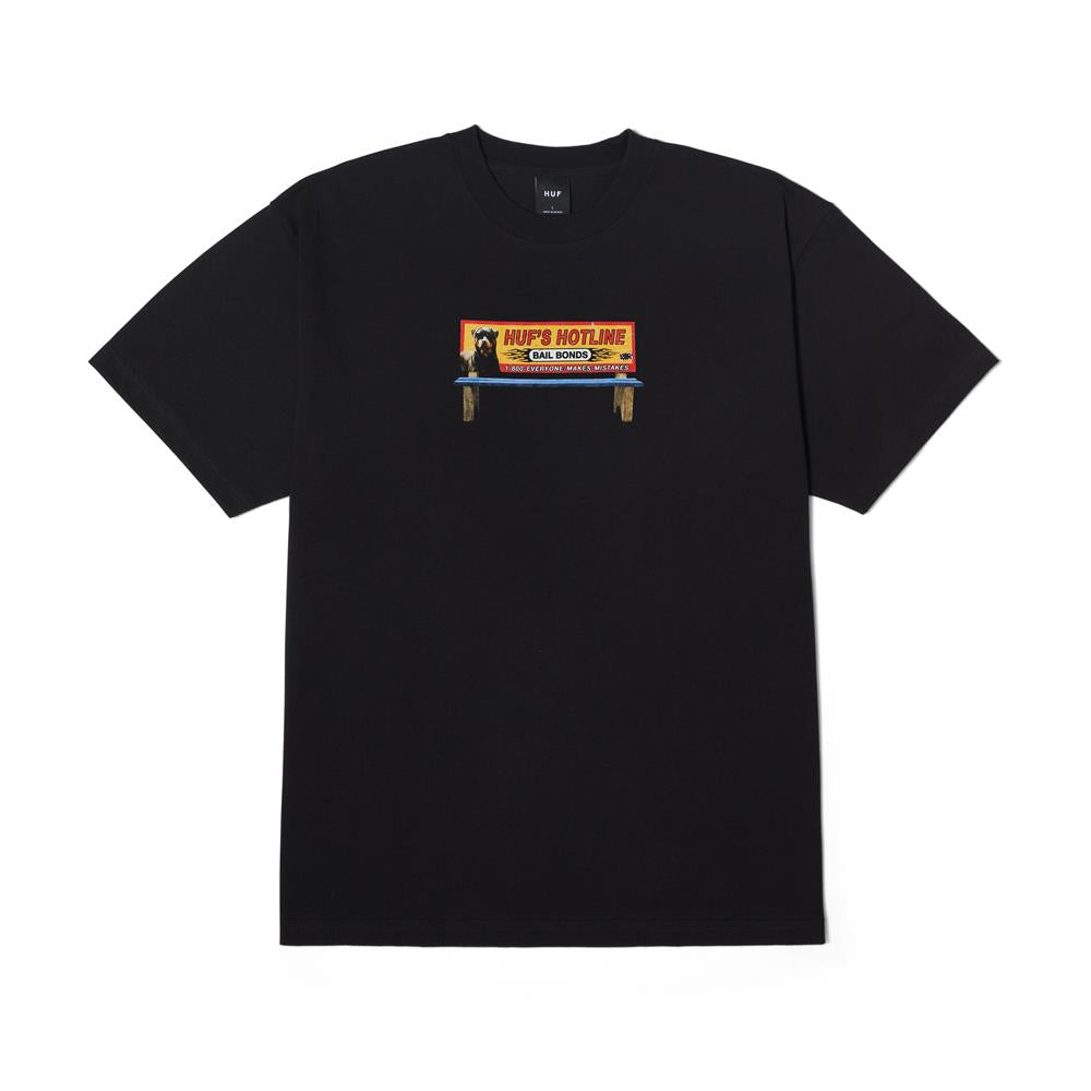 HUF Bail Bonds Short Sleeve T-Shirt Black