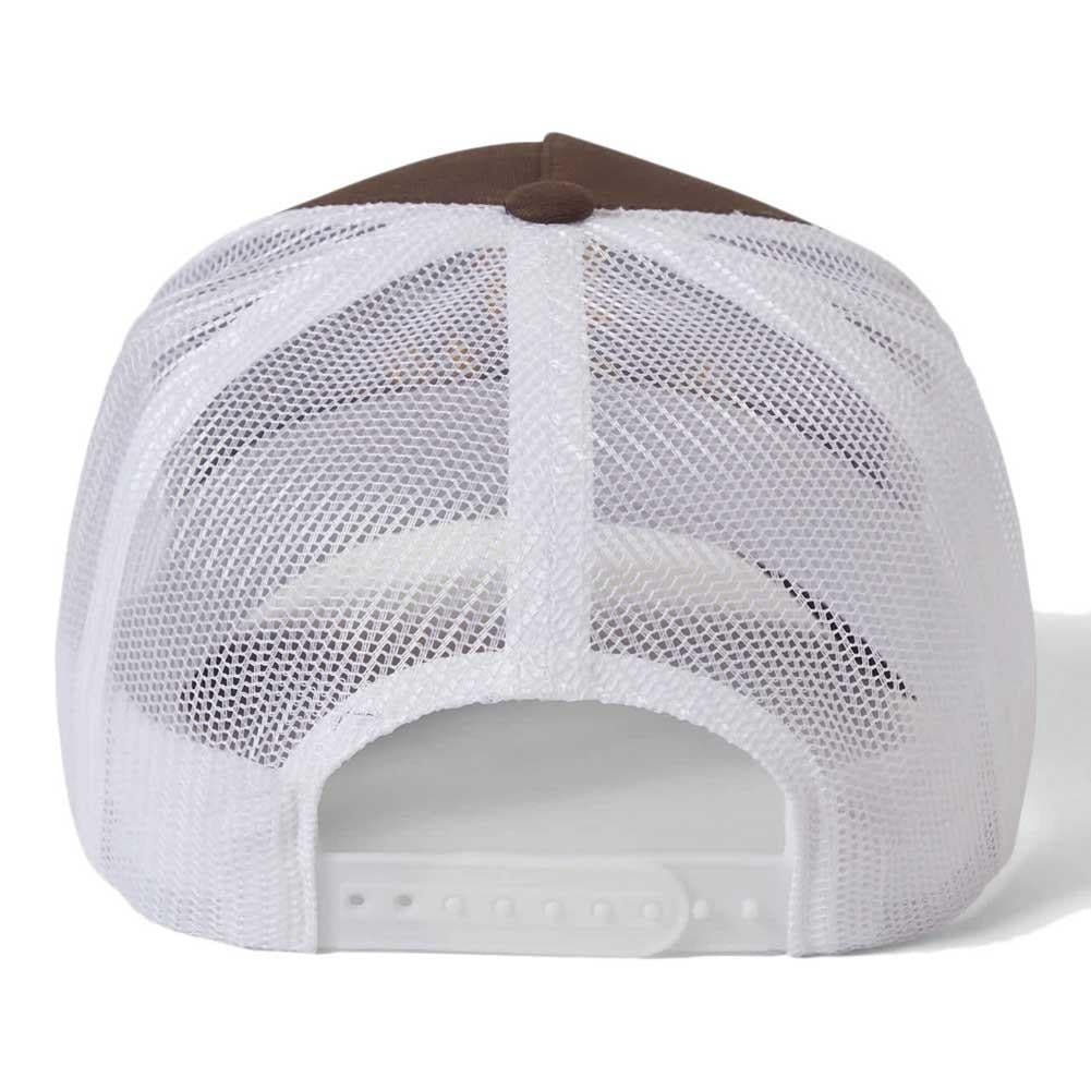 Brixton Tolman NetPlus Truck Cap Hat Pincone Brown White