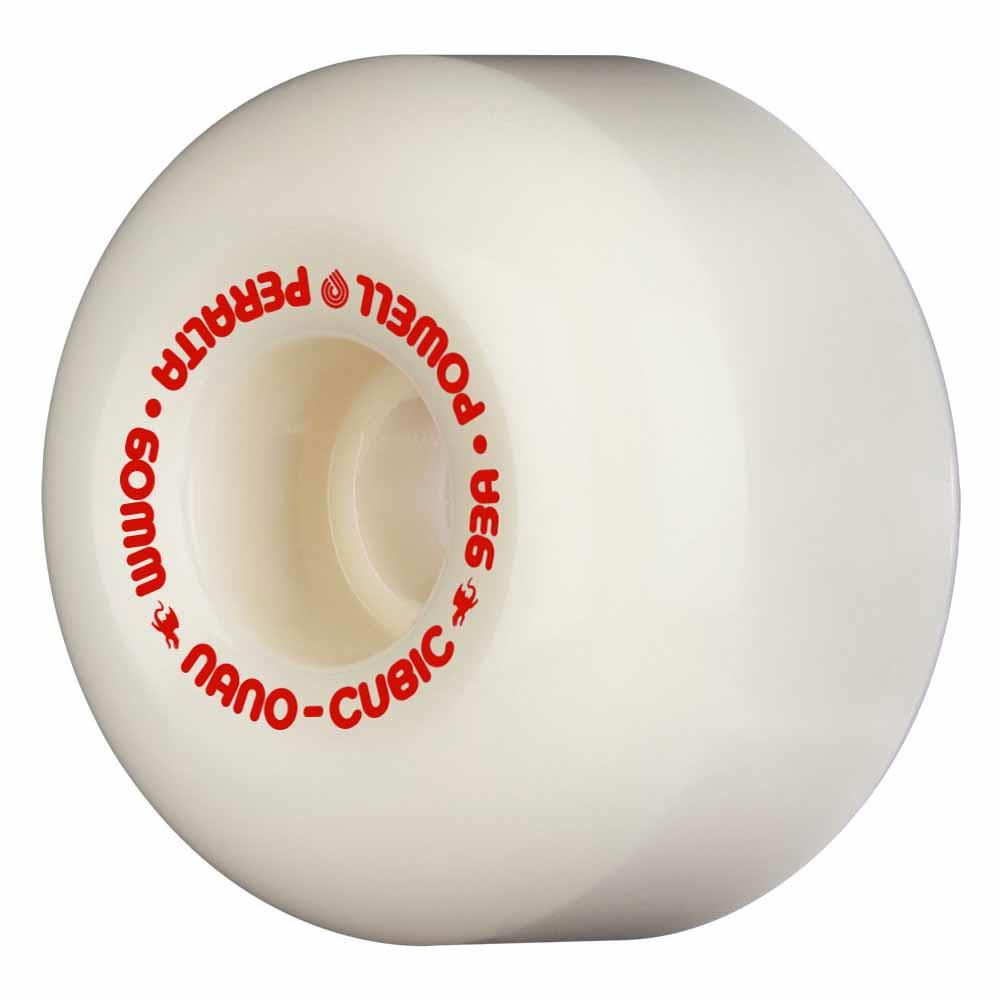 Powell-Peralta Dragon Skateboard Wheels AA Nano Cubic 93A Off White 60mm x 38mm