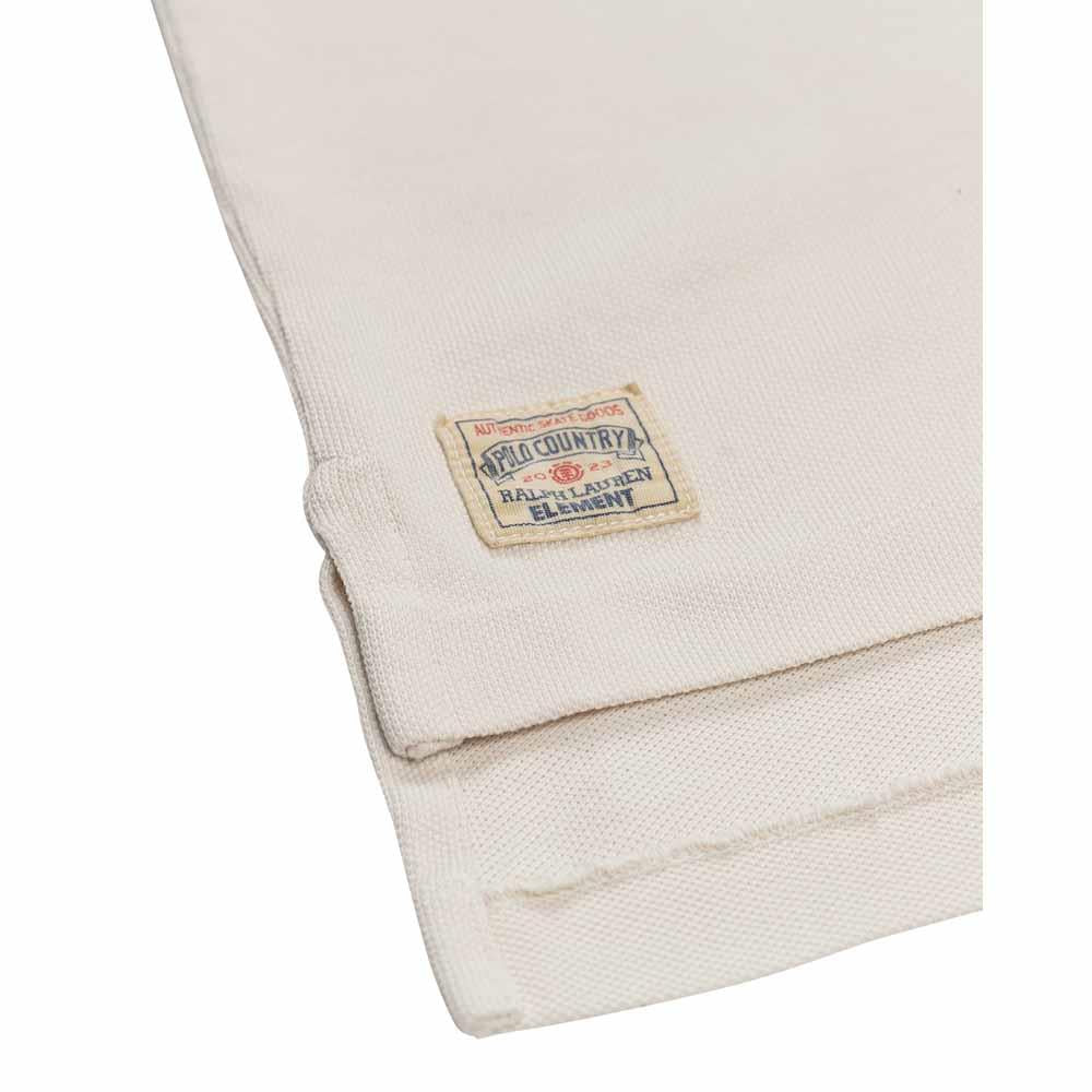 Element X Polo Ralph Lauren Pocket Polo White Ecru