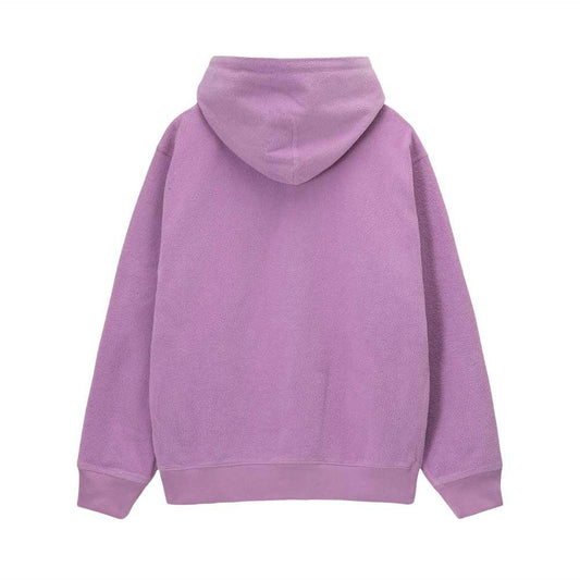 Stussy Inside Out Fleece Hooded Sweatshirt Pink