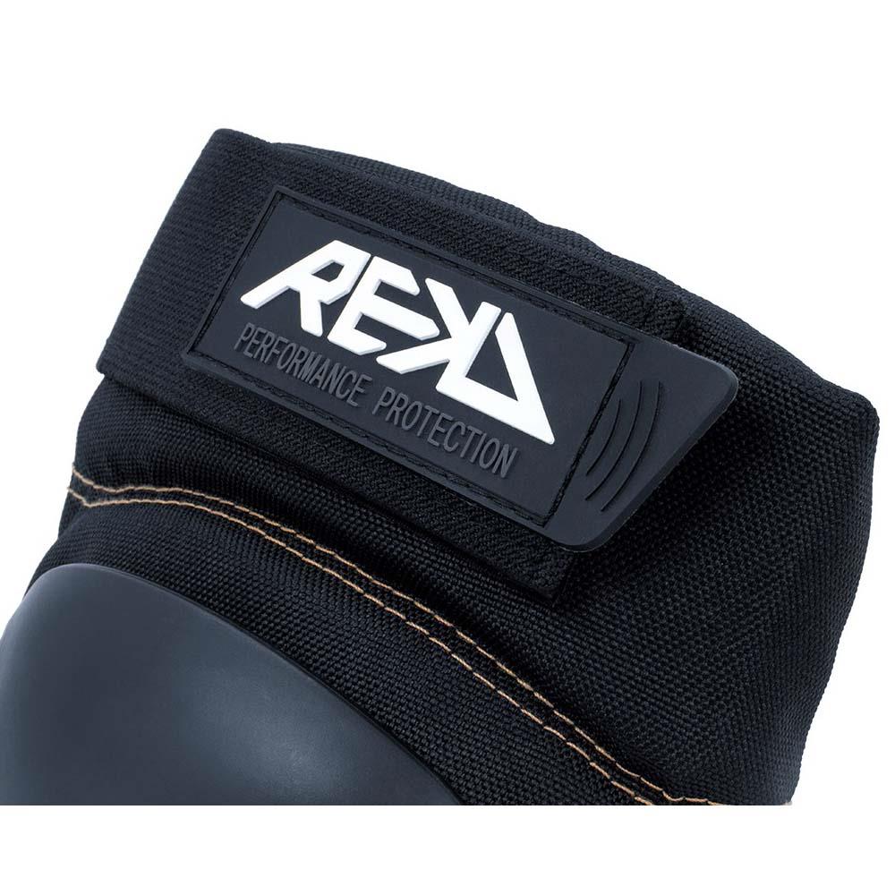 REKD Ramp Knee Pads Black Khaki