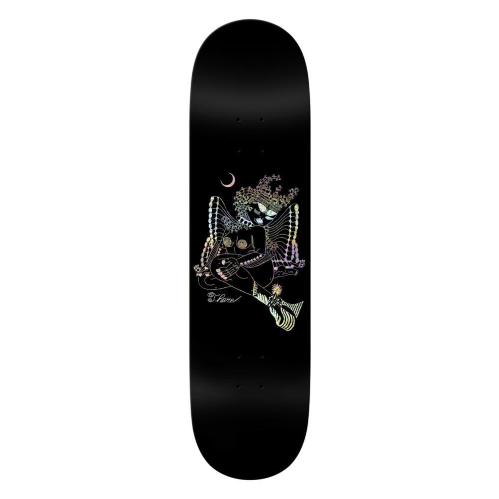 There Skateboards Midnight XXX Skateaboard Deck Black 8.38"