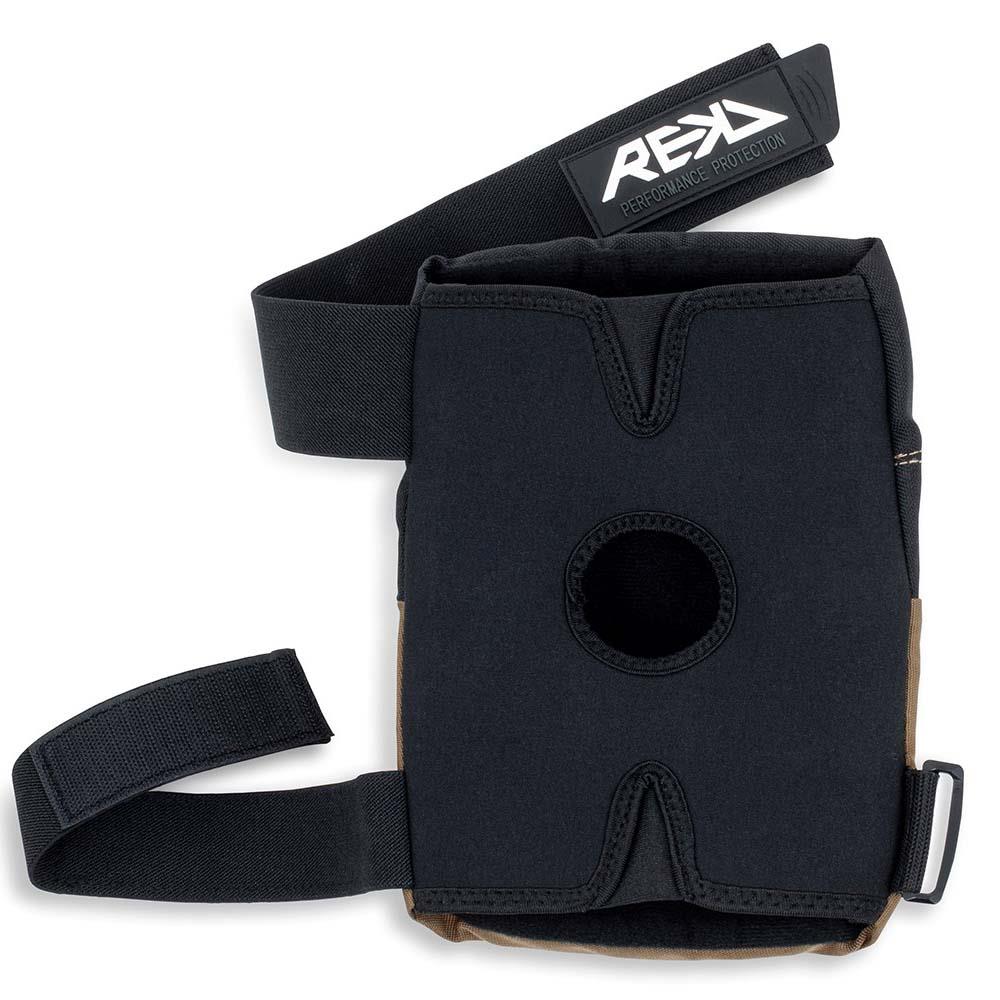 REKD Ramp Knee Pads Black Khaki