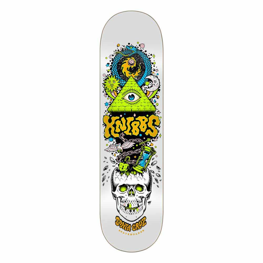 Santa Cruz Pro Skateboard Deck Knibbs Alchemist Multi 8.25 "