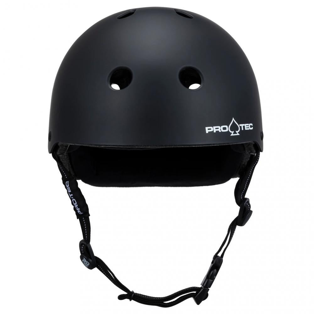 Pro-Tec Certified Skateboard Helmet Low Pro Steve Caballero Matte Black