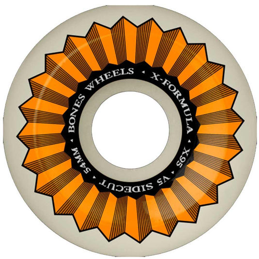 BONES X-Formula XF V5 Sidecut Skateboard Wheels 54mm 95A