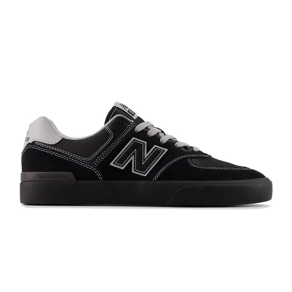 New Balance Numeric 574 Vulc Black Grey Skate Shoes