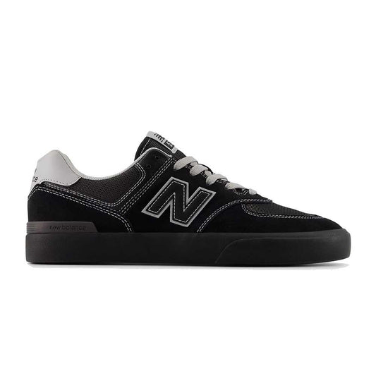 New Balance Numeric 574 Vulc Black Grey Skate Shoes