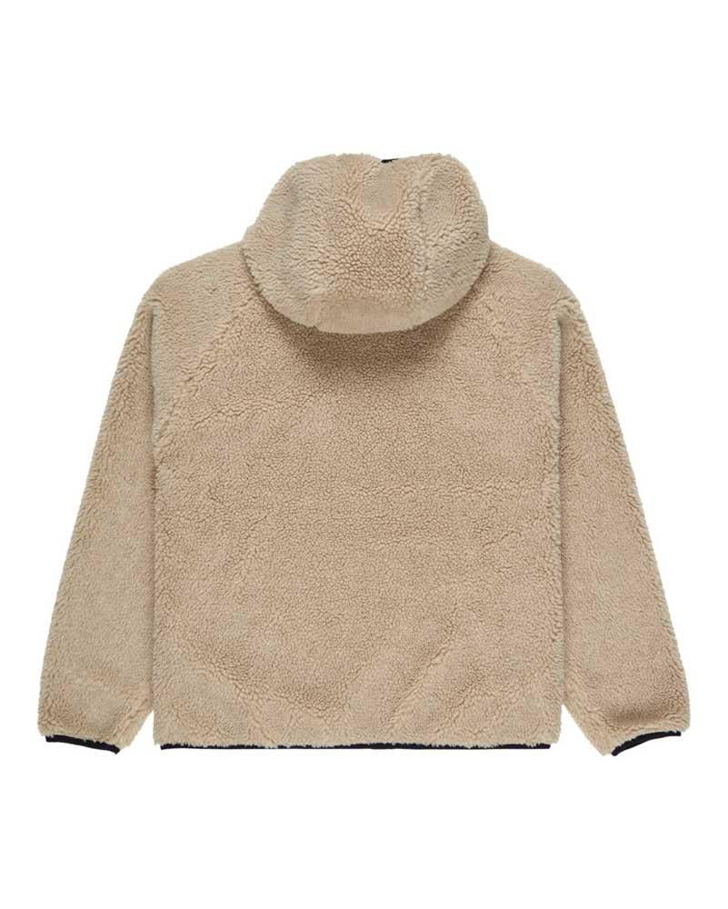 Element Wolfe Sherpa Reversible Sherpa Jacket Oat Milk Beige