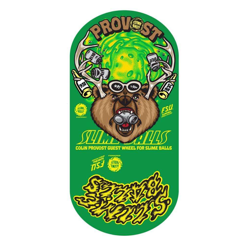 Slime Balls Skateboard Wheels Collin Provost Beer Guest Green Vomit Mini 97a 56mm
