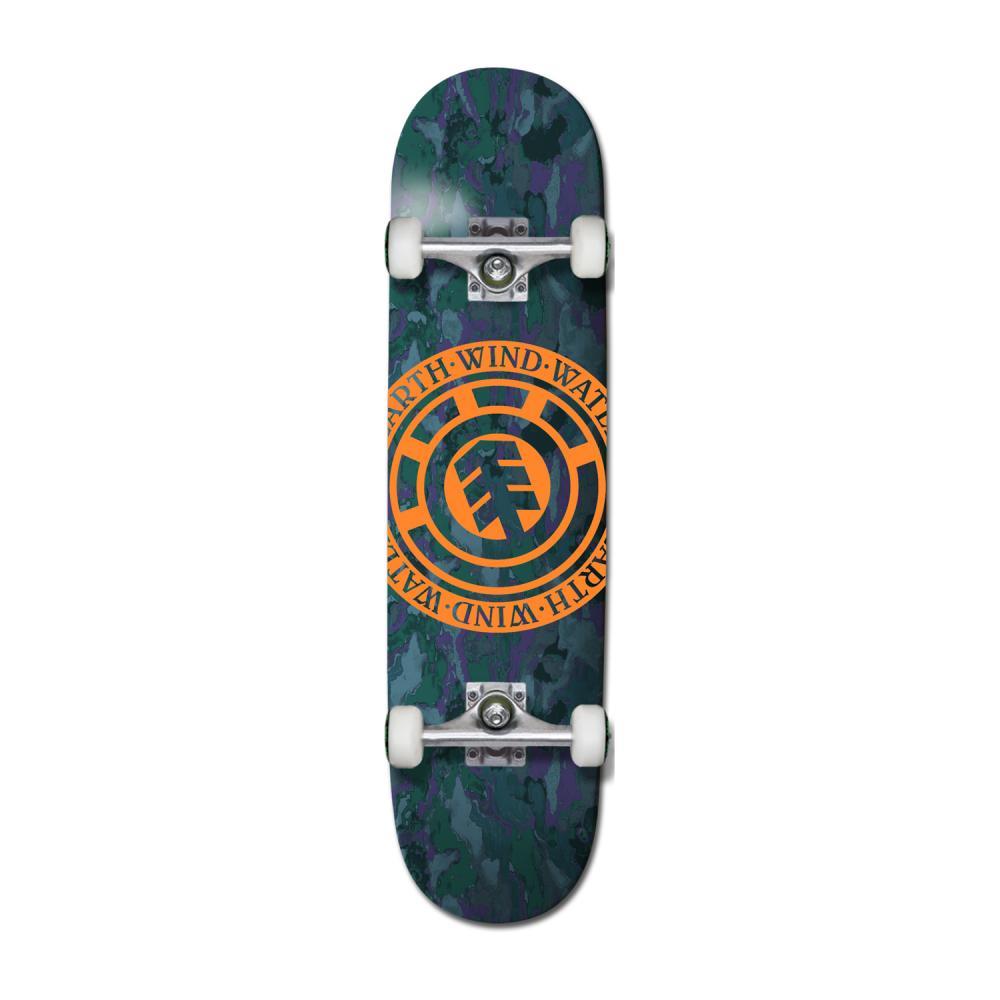 Element Factory Complete Skateboard Seen Blue Orange 7.75"