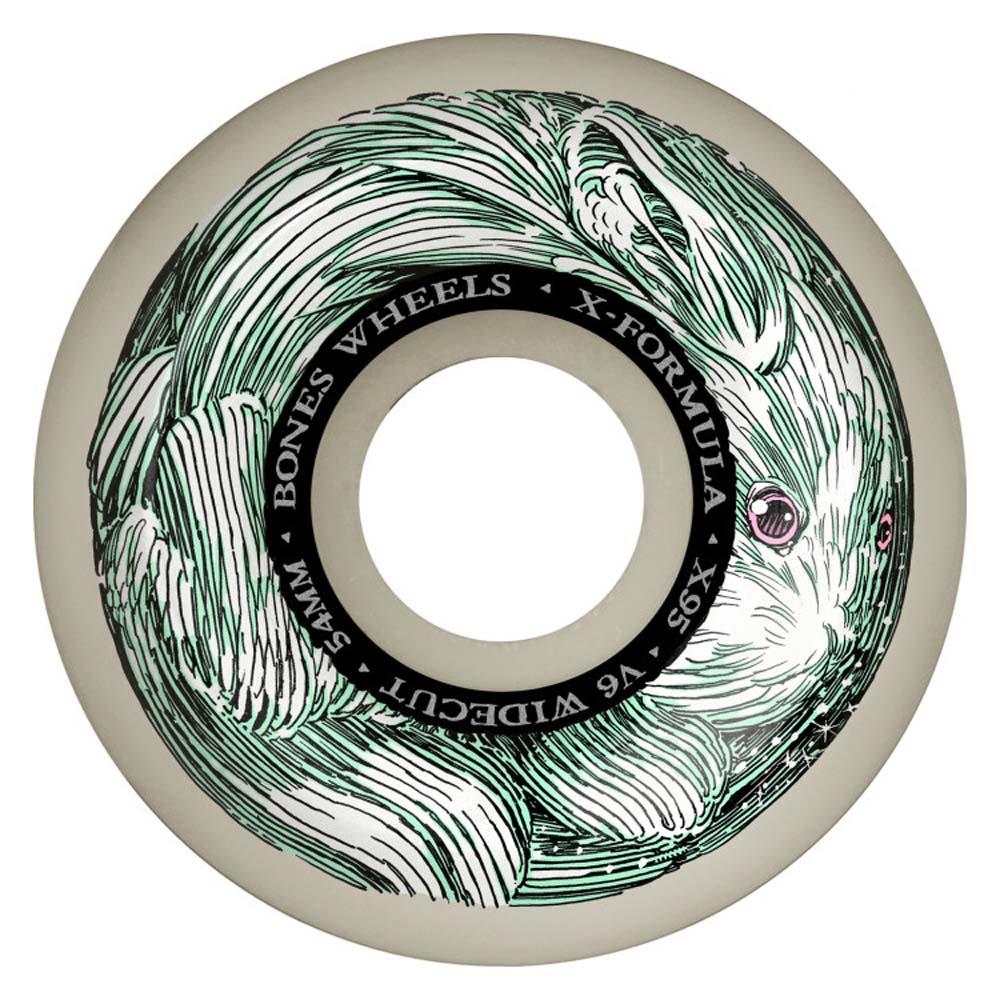 BONES X-Formula Money Bunny V6 Widecut Skateboard Wheels 54mm 95A